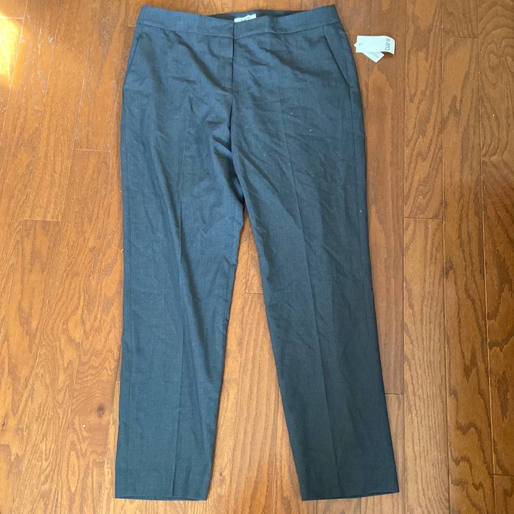 NEW! Bar III Grey Womens' Stretch Waistband Trousers